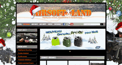 Desktop Screenshot of airsoft-land.fr