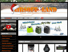 Tablet Screenshot of airsoft-land.fr